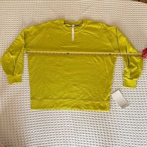 Lululemon Athletica Lime Green Sweatshirt